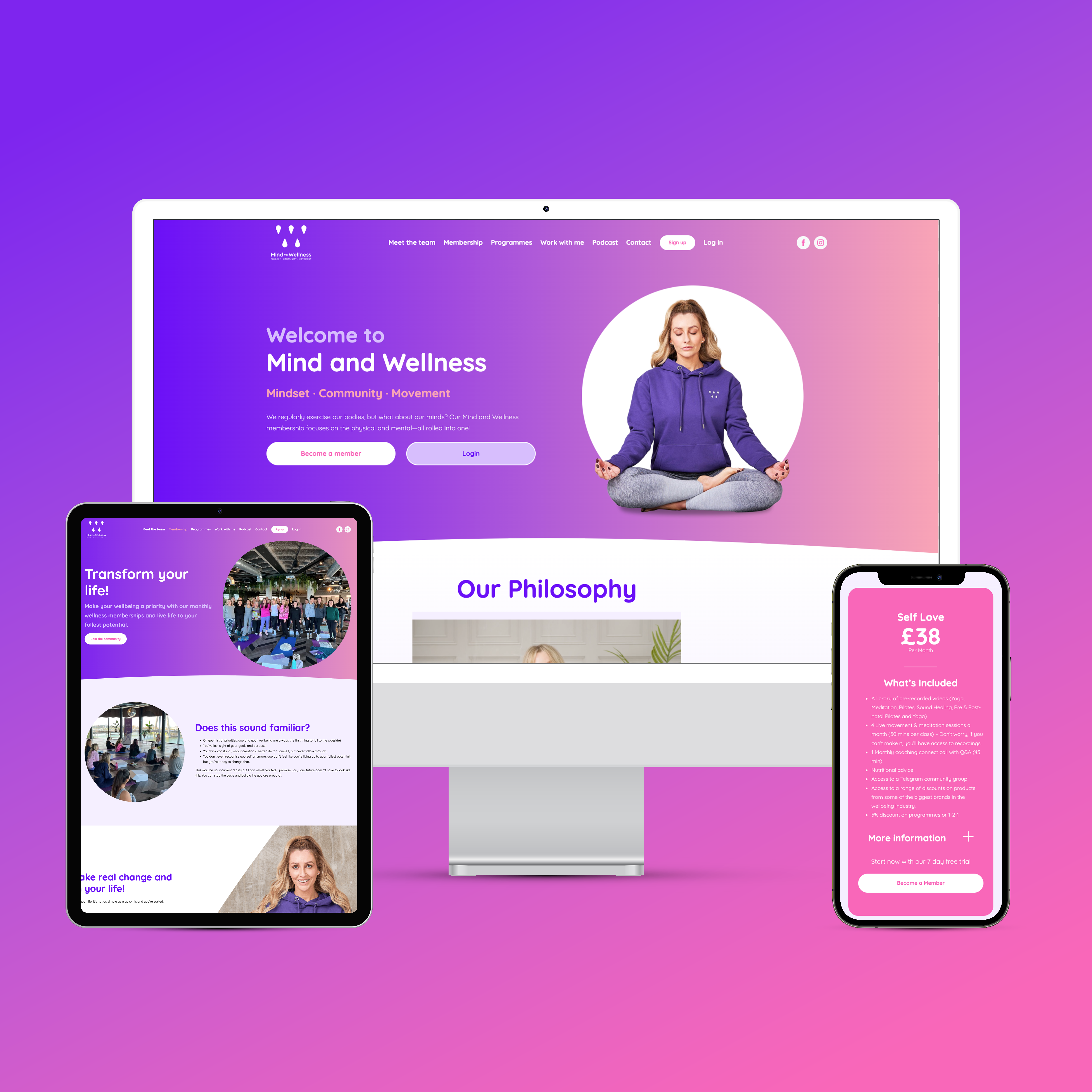 Pixel Dynamic | Projects | Mind and Wellness